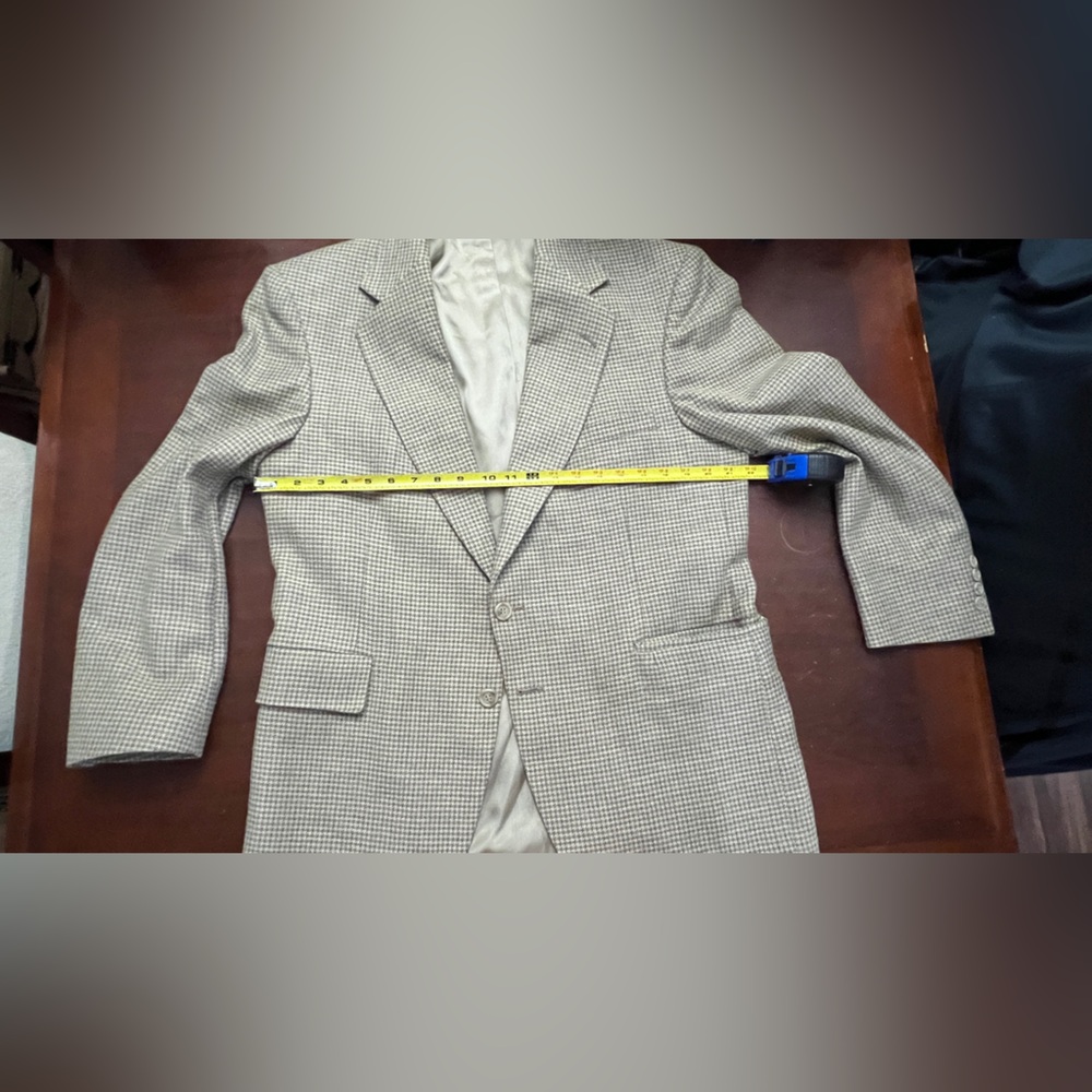 Strathmore‎ Suit Jacket Men’s size 42 short Houndstooth Wool